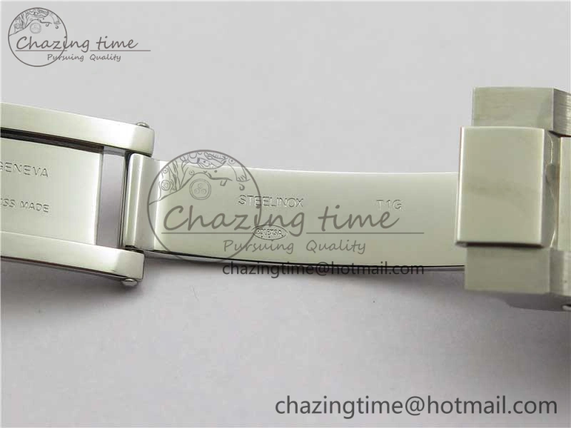 GMT Master II 126710 White Black T Crystal VRF Best Edition Black Dial On SS Paved CrystalBracelet  A3186 CHS