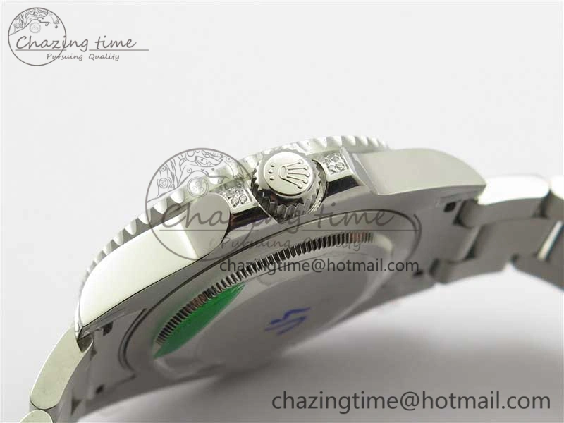 GMT Master II 126710 White Blue T Crystal Bp Maker Best Edition Black Dial On SS Bracelet  3186 CHS
