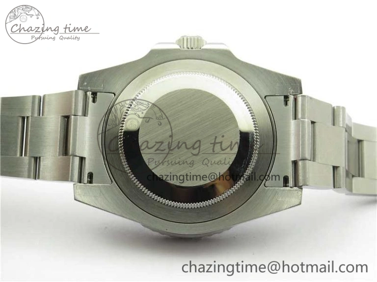 GMT Master II 126710 White Blue T Crystal Bp Maker Best Edition Black Dial On SS Bracelet  3186 CHS