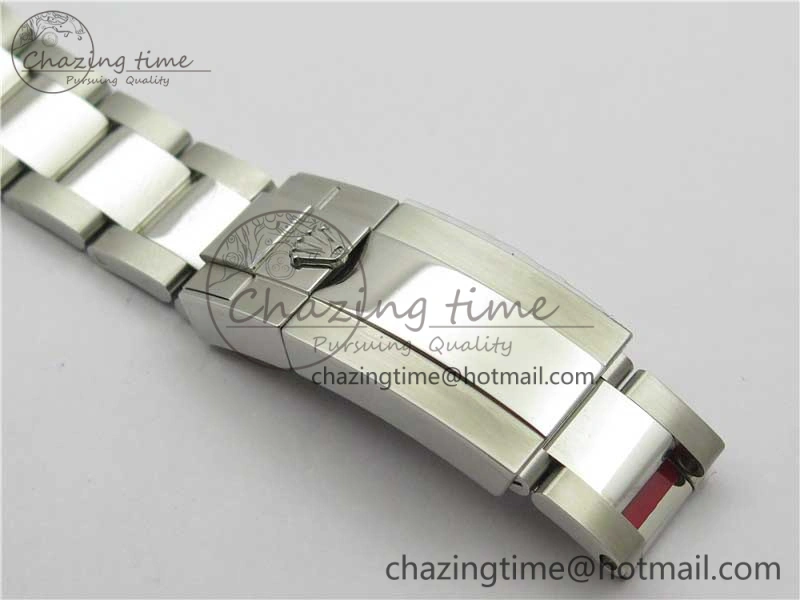 GMT Master II 126710 White Blue T Crystal Bp Maker Best Edition Black Dial On SS Bracelet  3186 CHS