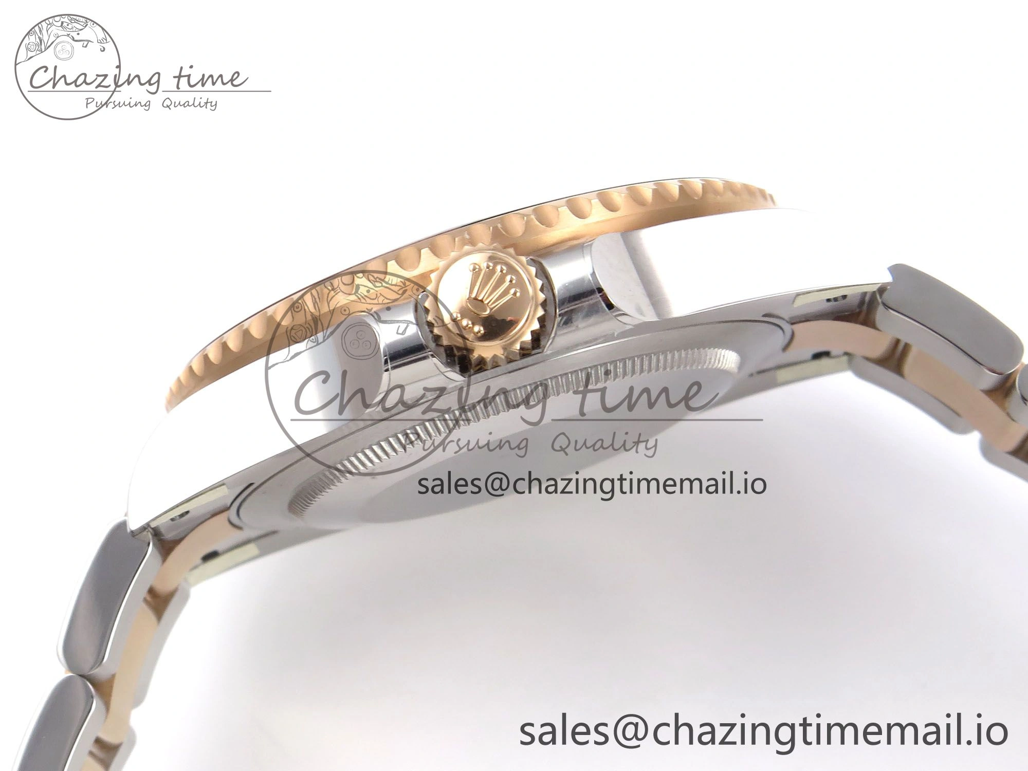 GMT Master II 126711 CHNR 904L EWEF 1:1 Best Edition on SS RG Oyster Bracelet SH3285 CHS