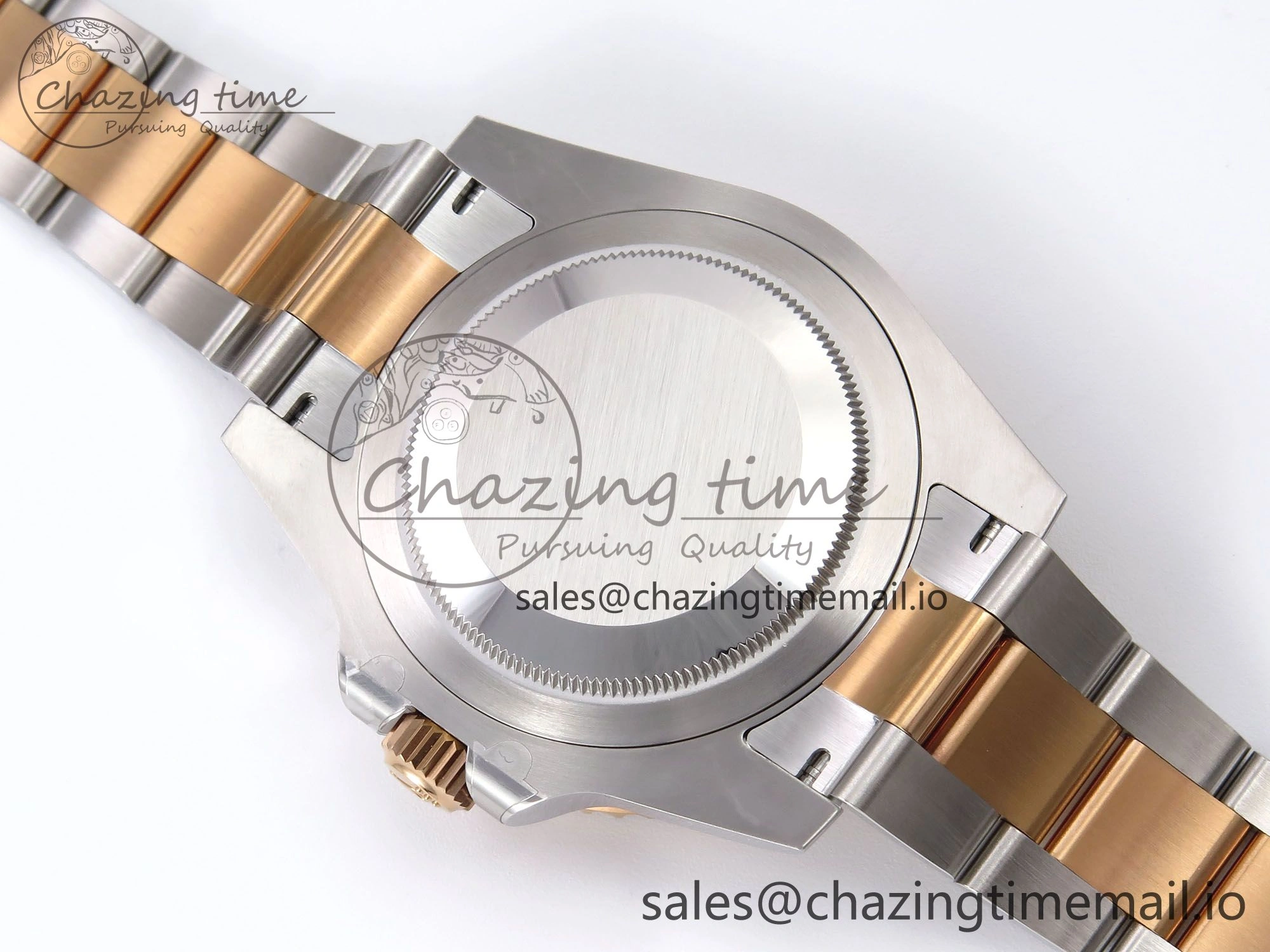 GMT Master II 126711 CHNR 904L EWEF 1:1 Best Edition on SS RG Oyster Bracelet SH3285 CHS