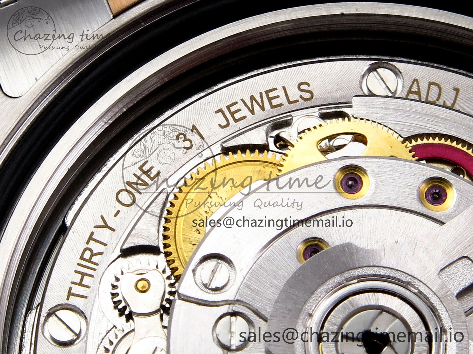 GMT Master II 126711 CHNR 904L EWEF 1:1 Best Edition on SS RG Oyster Bracelet SH3285 CHS
