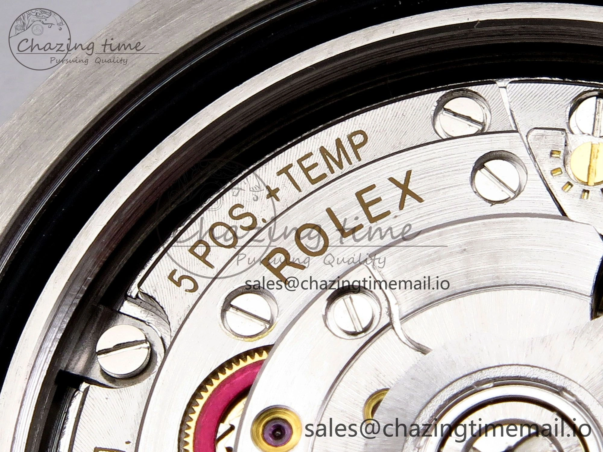 GMT Master II 126711 CHNR 904L EWEF 1:1 Best Edition on SS RG Oyster Bracelet SH3285 CHS