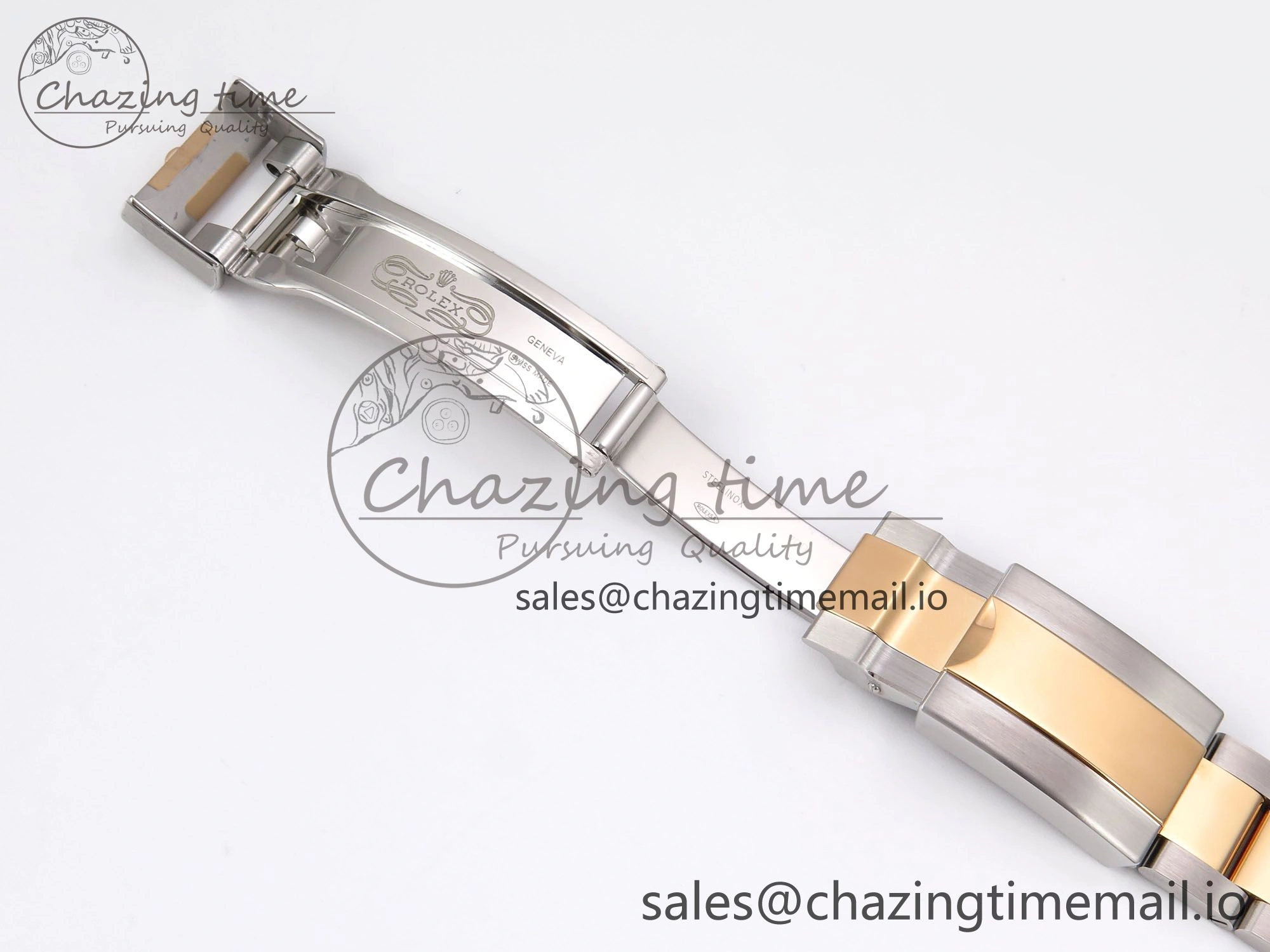 GMT Master II 126711 CHNR 904L EWEF 1:1 Best Edition on SS RG Oyster Bracelet SH3285 CHS