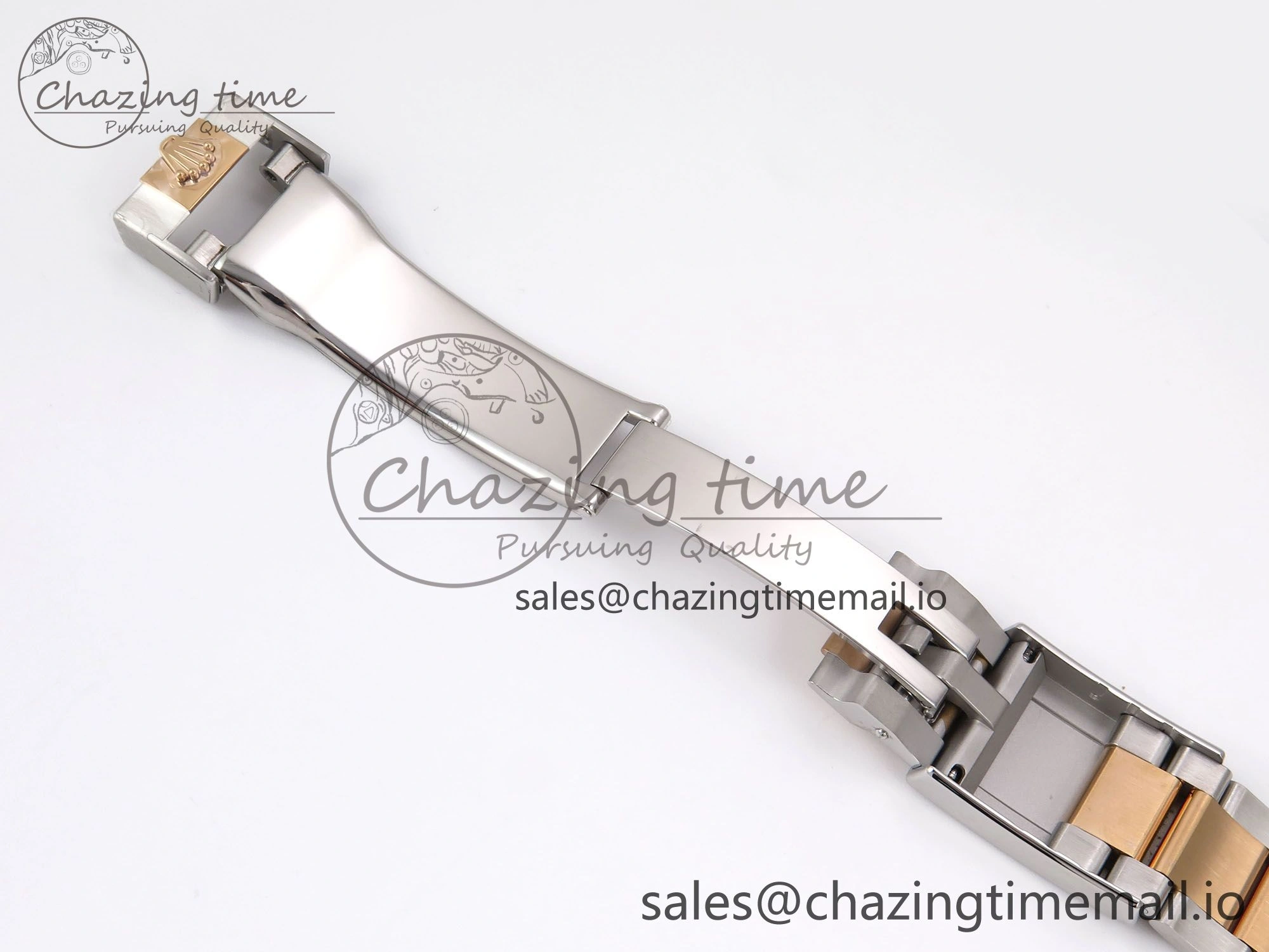 GMT Master II 126711 CHNR 904L EWEF 1:1 Best Edition on SS RG Oyster Bracelet SH3285 CHS