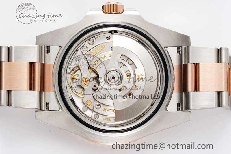 GMT Master II 126711 CHNR 904L SS APF 1:1 Best Edition on SS RG Bracelet VR3285 CHS