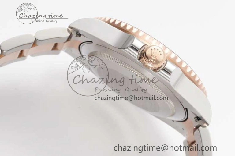 GMT Master II 126711 CHNR 904L SS APF 1:1 Best Edition on SS RG Bracelet VR3285 CHS
