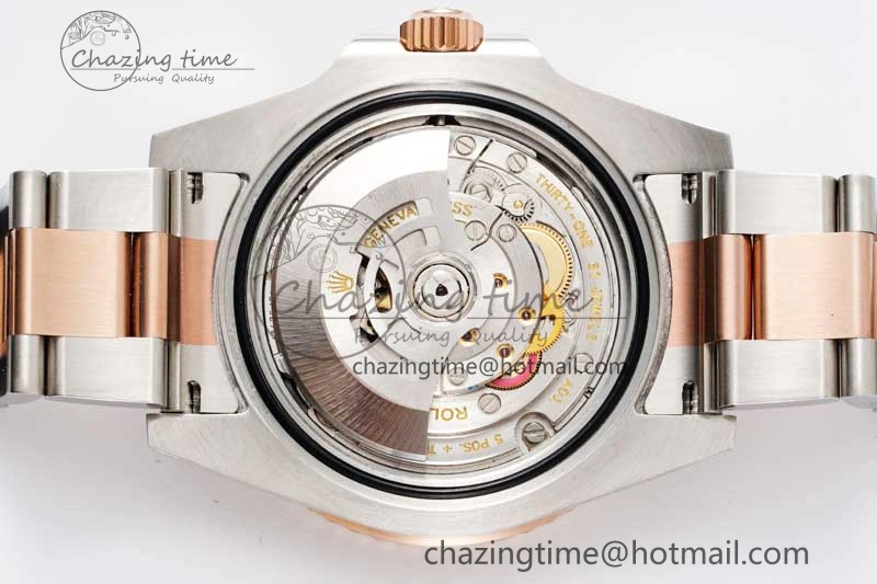 GMT Master II 126711 CHNR 904L SS APF 1:1 Best Edition on SS RG Bracelet VR3285 CHS