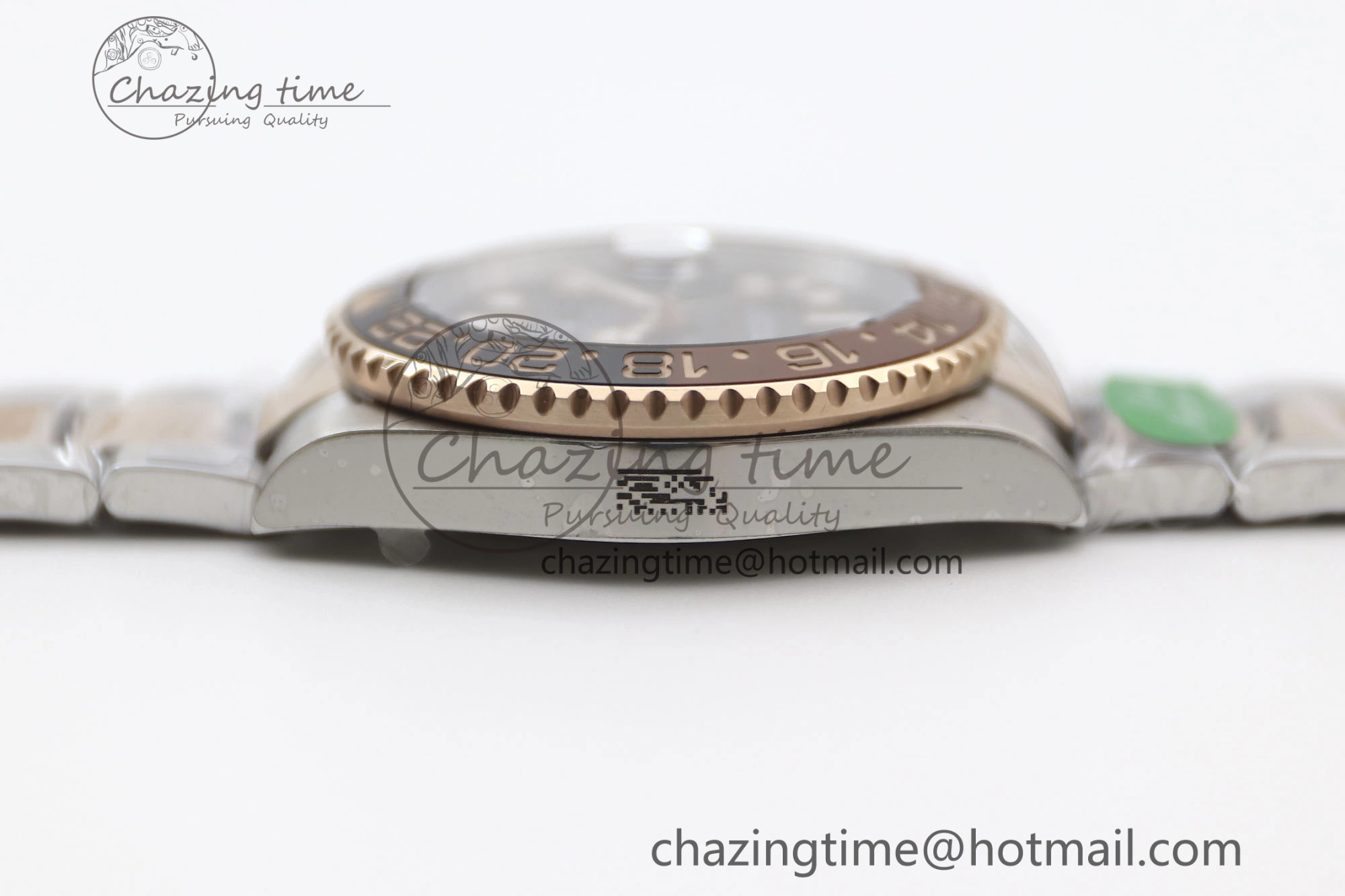 GMT Master II 126711 CHNR 904L SS TW+ 1:1 Best Edition on SS RG Bracelet VR3186 CHS