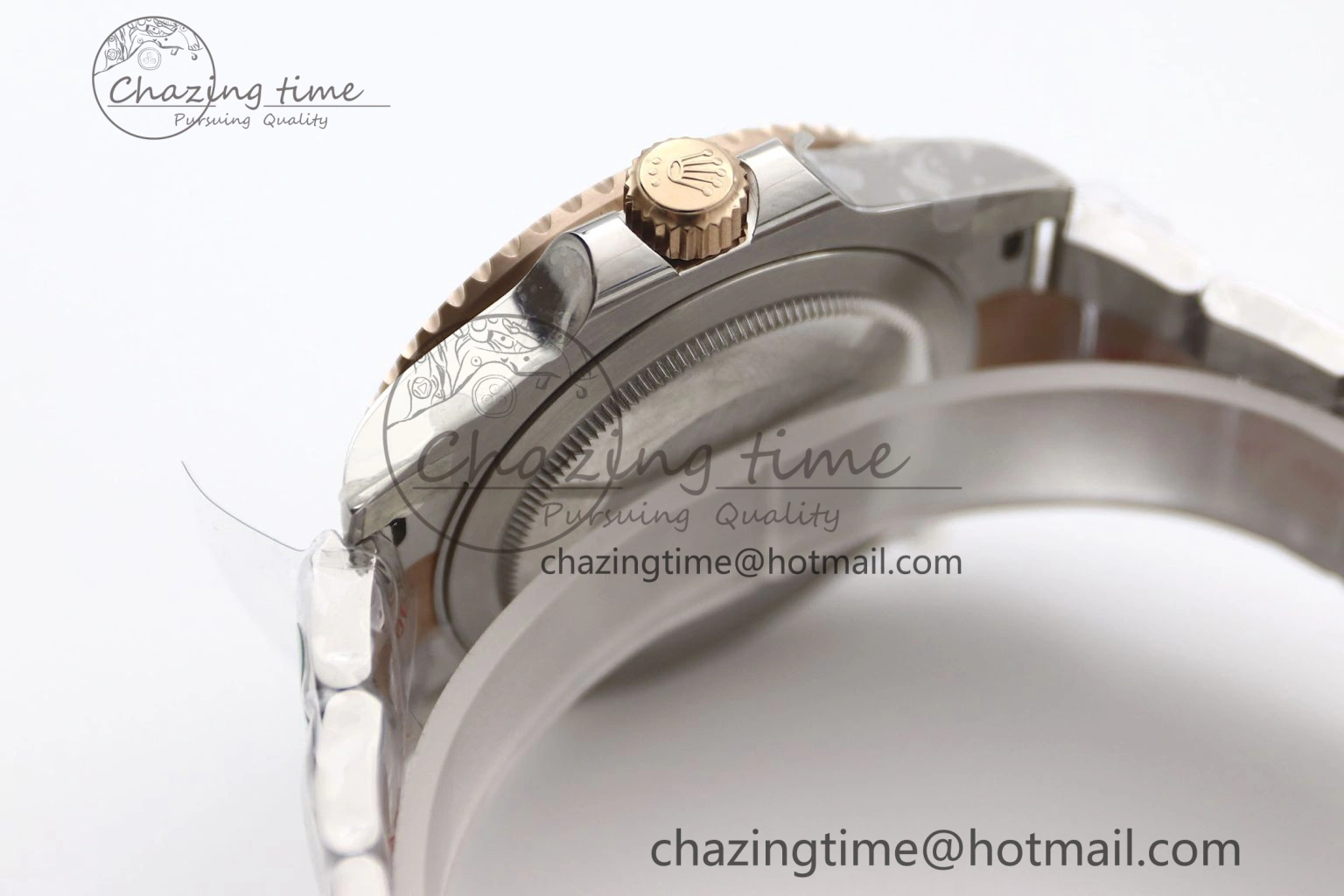 GMT Master II 126711 CHNR 904L SS TW+ 1:1 Best Edition on SS RG Bracelet VR3186 CHS