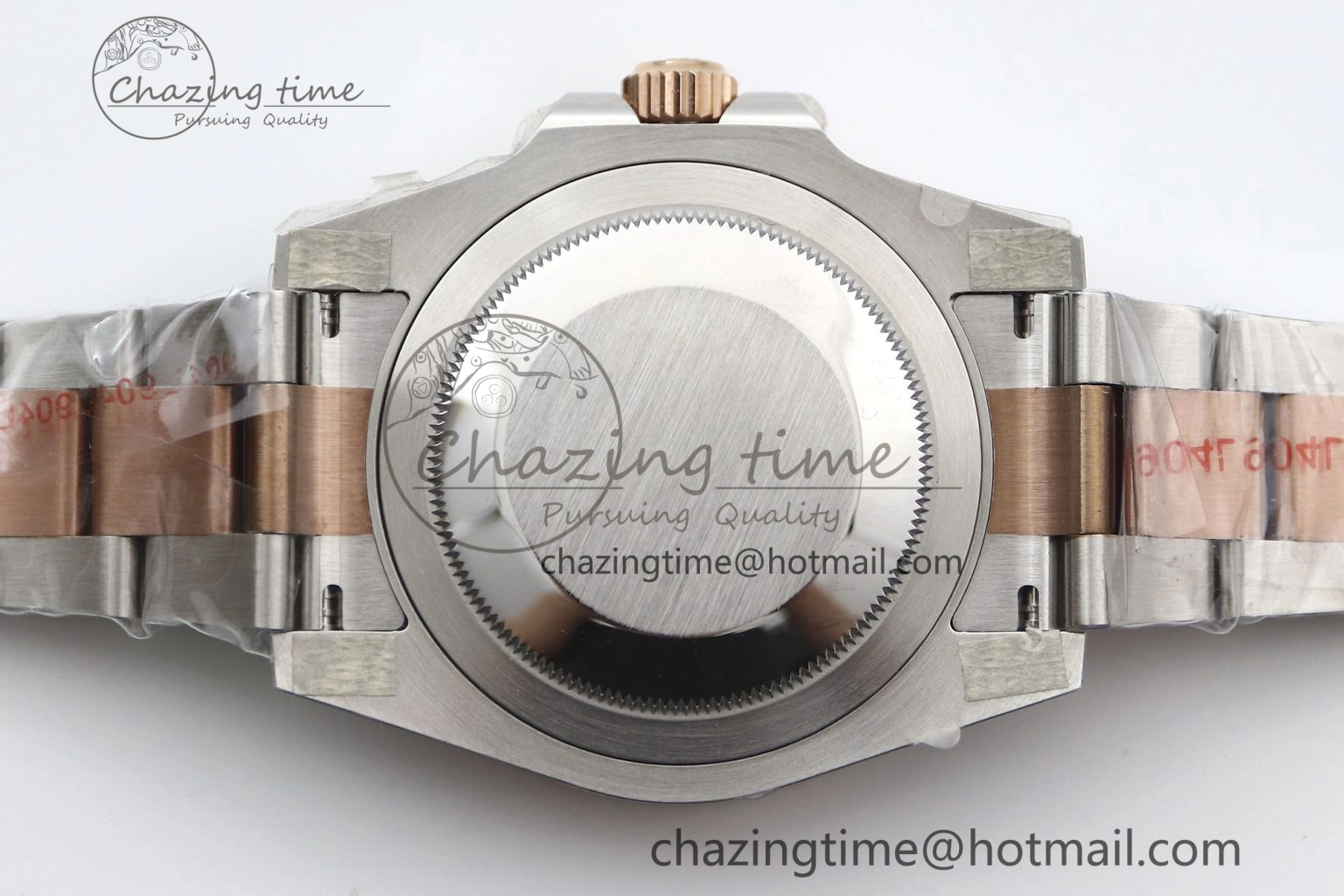 GMT Master II 126711 CHNR 904L SS TW+ 1:1 Best Edition on SS RG Bracelet VR3186 CHS