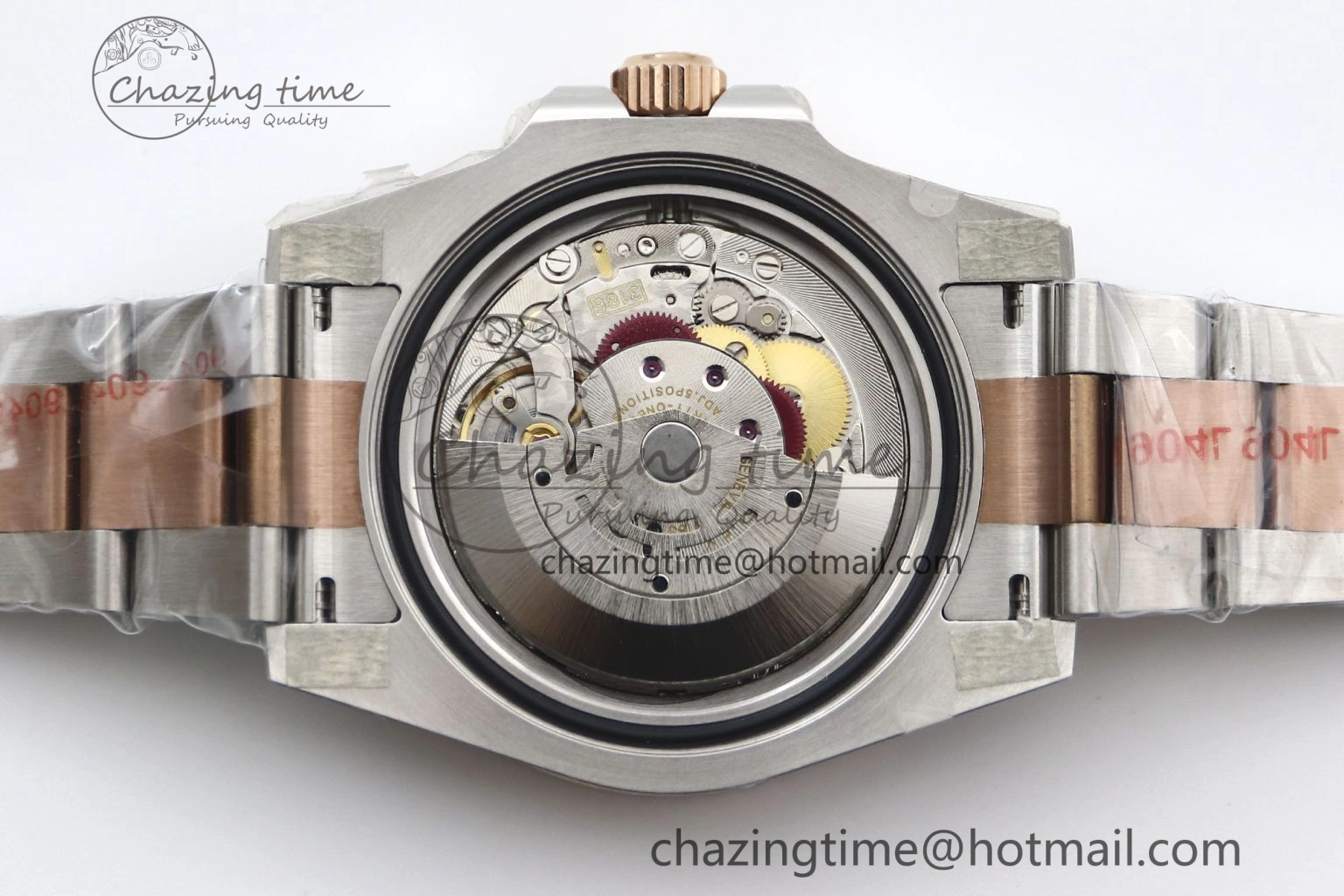 GMT Master II 126711 CHNR 904L SS TW+ 1:1 Best Edition on SS RG Bracelet VR3186 CHS