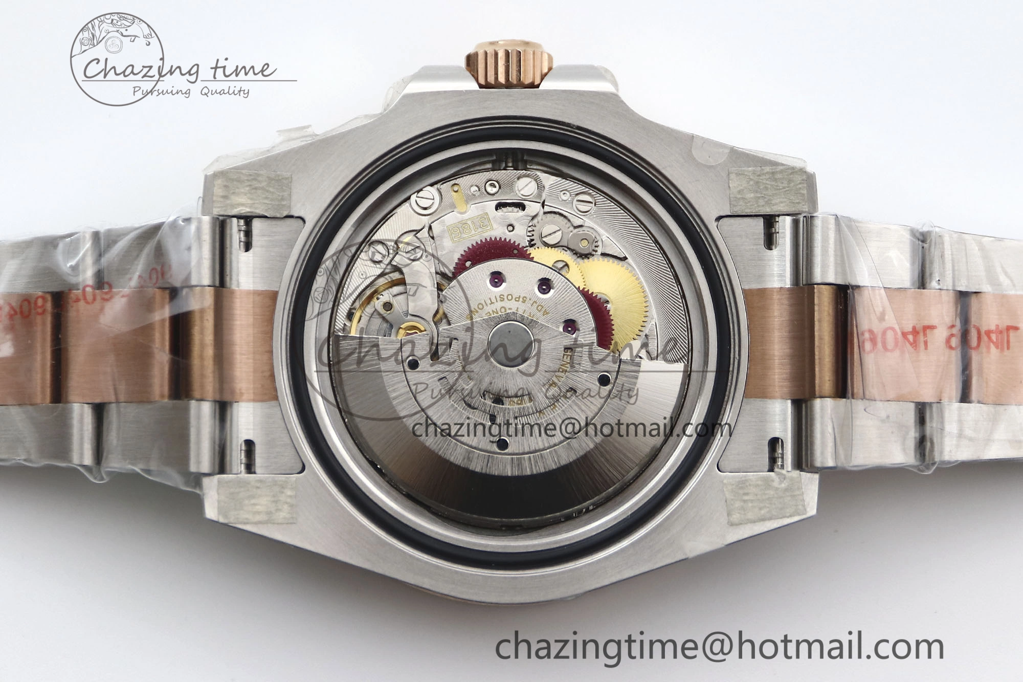 GMT Master II 126711 CHNR 904L SS TW+ 1:1 Best Edition on SS RG Bracelet VR3186 CHS