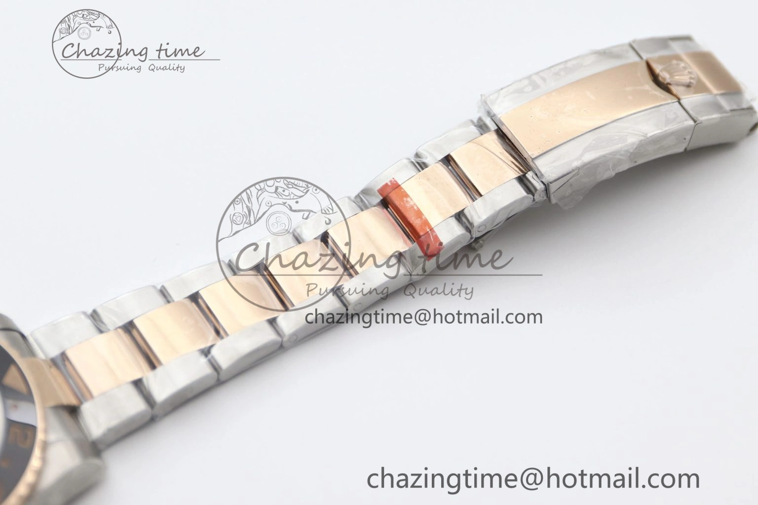GMT Master II 126711 CHNR 904L SS TW+ 1:1 Best Edition on SS RG Bracelet VR3186 CHS