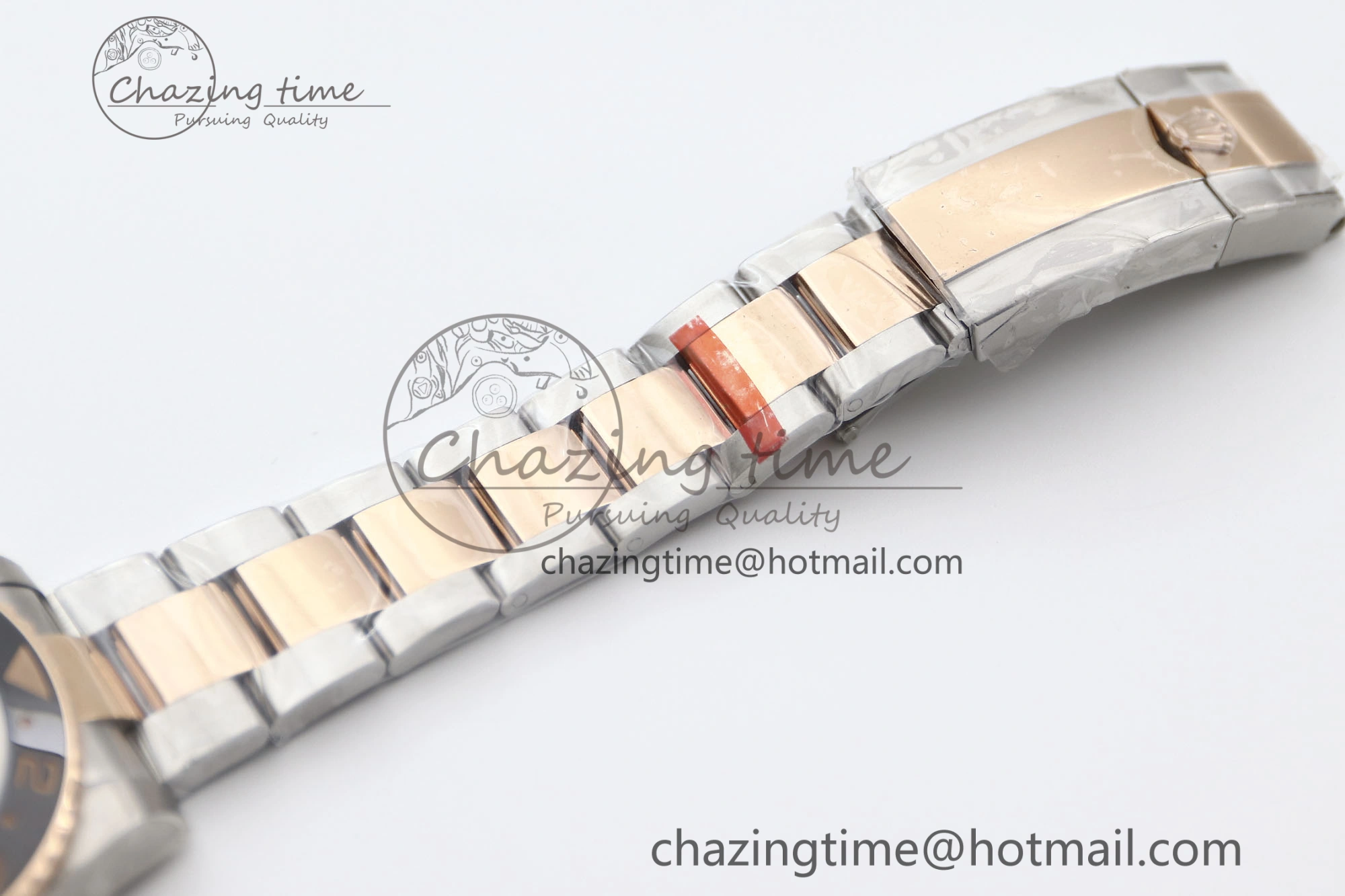 GMT Master II 126711 CHNR 904L SS TW+ 1:1 Best Edition on SS RG Bracelet VR3186 CHS