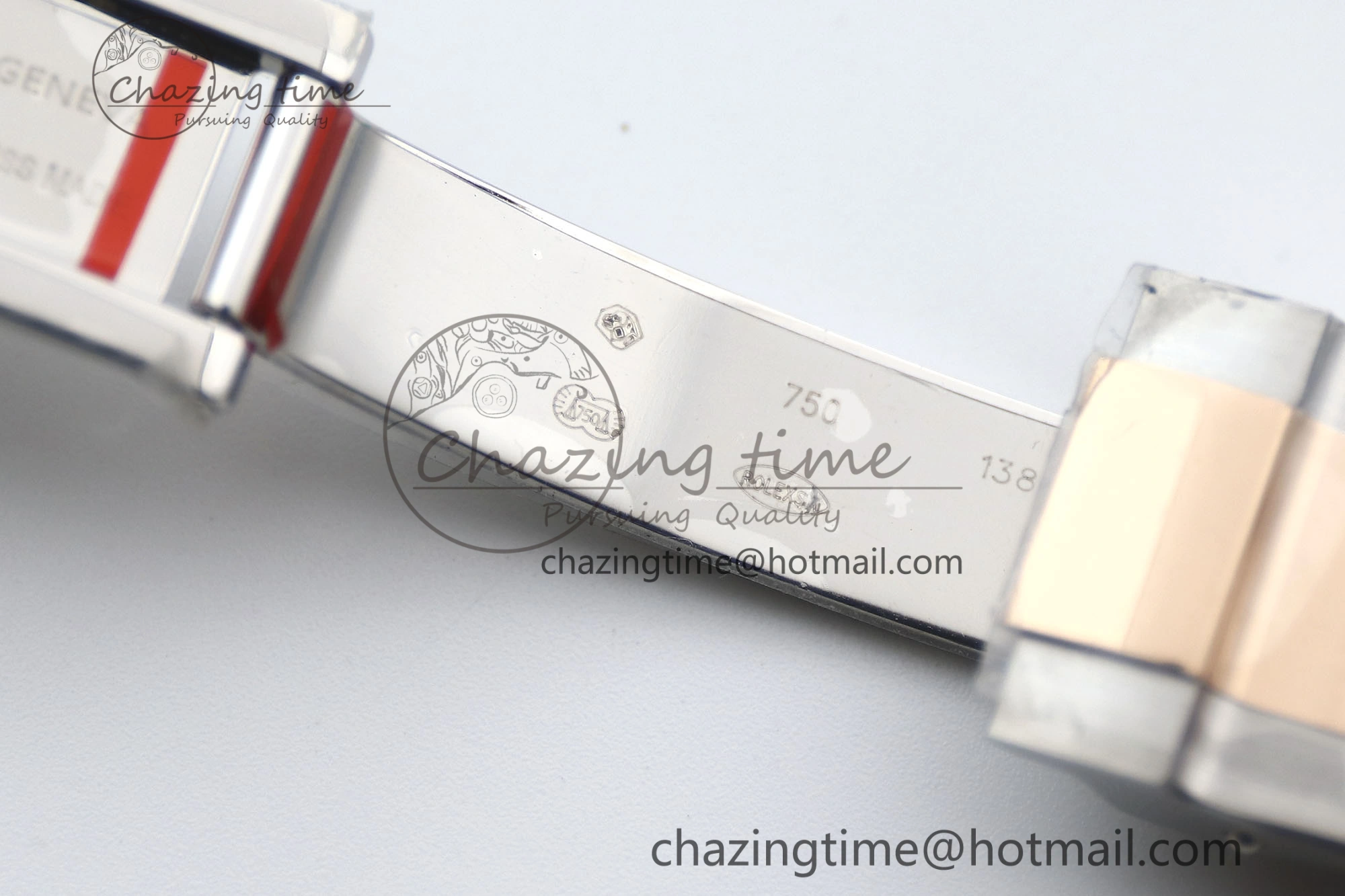 GMT Master II 126711 CHNR 904L SS TW+ 1:1 Best Edition on SS RG Bracelet VR3186 CHS