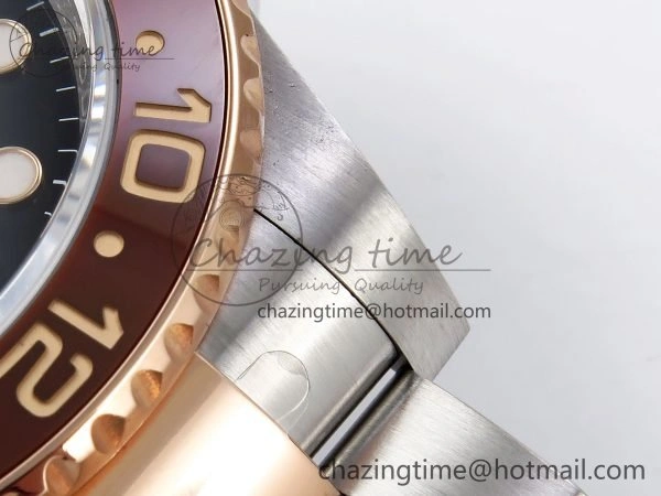 GMT-Master II 126711 CHNR ARF 1:1 Best Edition Black Dial on RG SS Bracelet VR3285 CHS