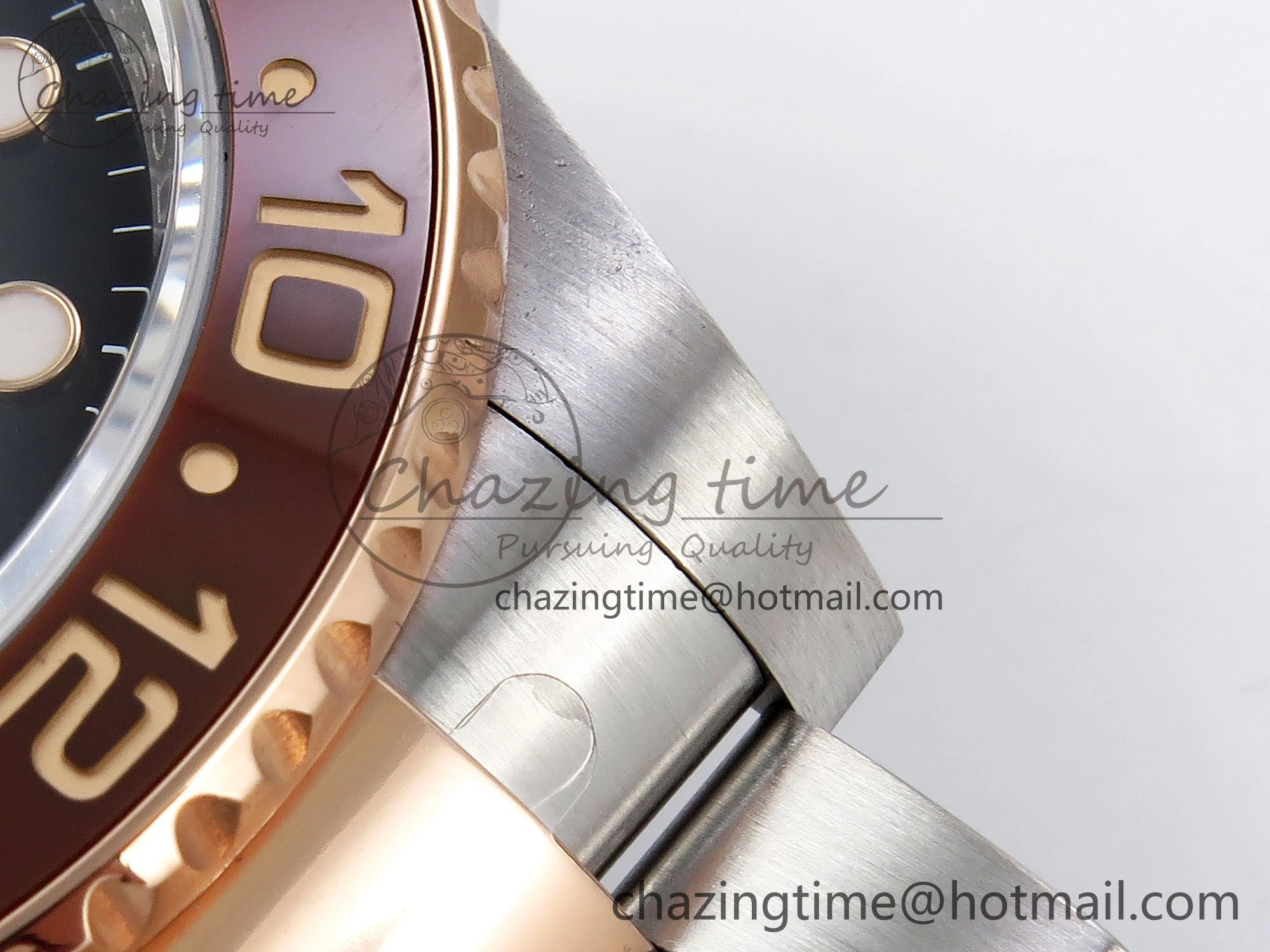 GMT-Master II 126711 CHNR ARF 1:1 Best Edition Black Dial on RG SS Bracelet VR3285 CHS