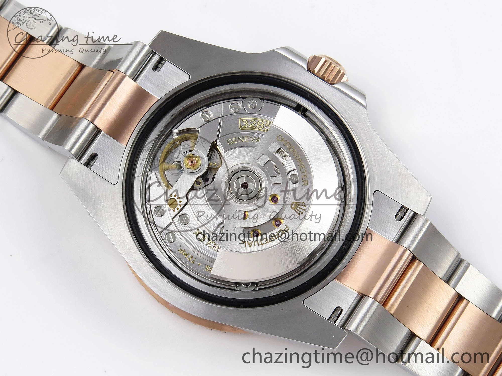 GMT-Master II 126711 CHNR ARF 1:1 Best Edition Black Dial on RG SS Bracelet VR3285 CHS