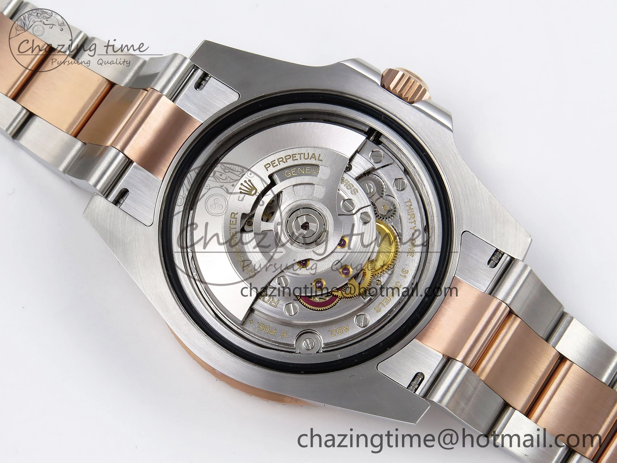 GMT-Master II 126711 CHNR ARF 1:1 Best Edition Black Dial on RG SS Bracelet VR3285 CHS