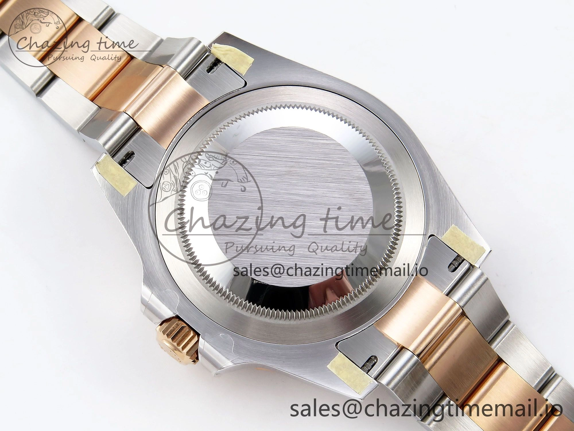 GMT-Master II 126711 CHNR ARF 1:1 Best Edition on Black Dial SS RG Bracelet Super Clone SH3285 CHS (Gain Weight)