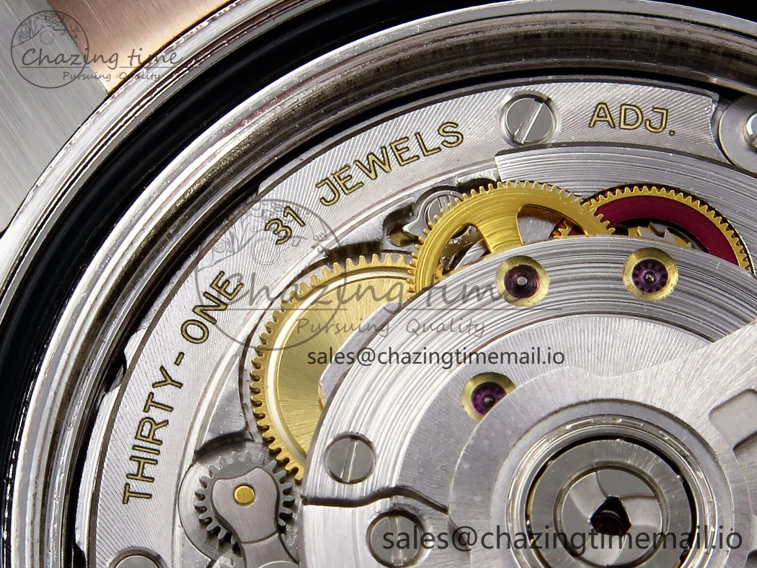 GMT-Master II 126711 CHNR ARF 1:1 Best Edition on Black Dial SS RG Bracelet Super Clone SH3285 CHS (Gain Weight)
