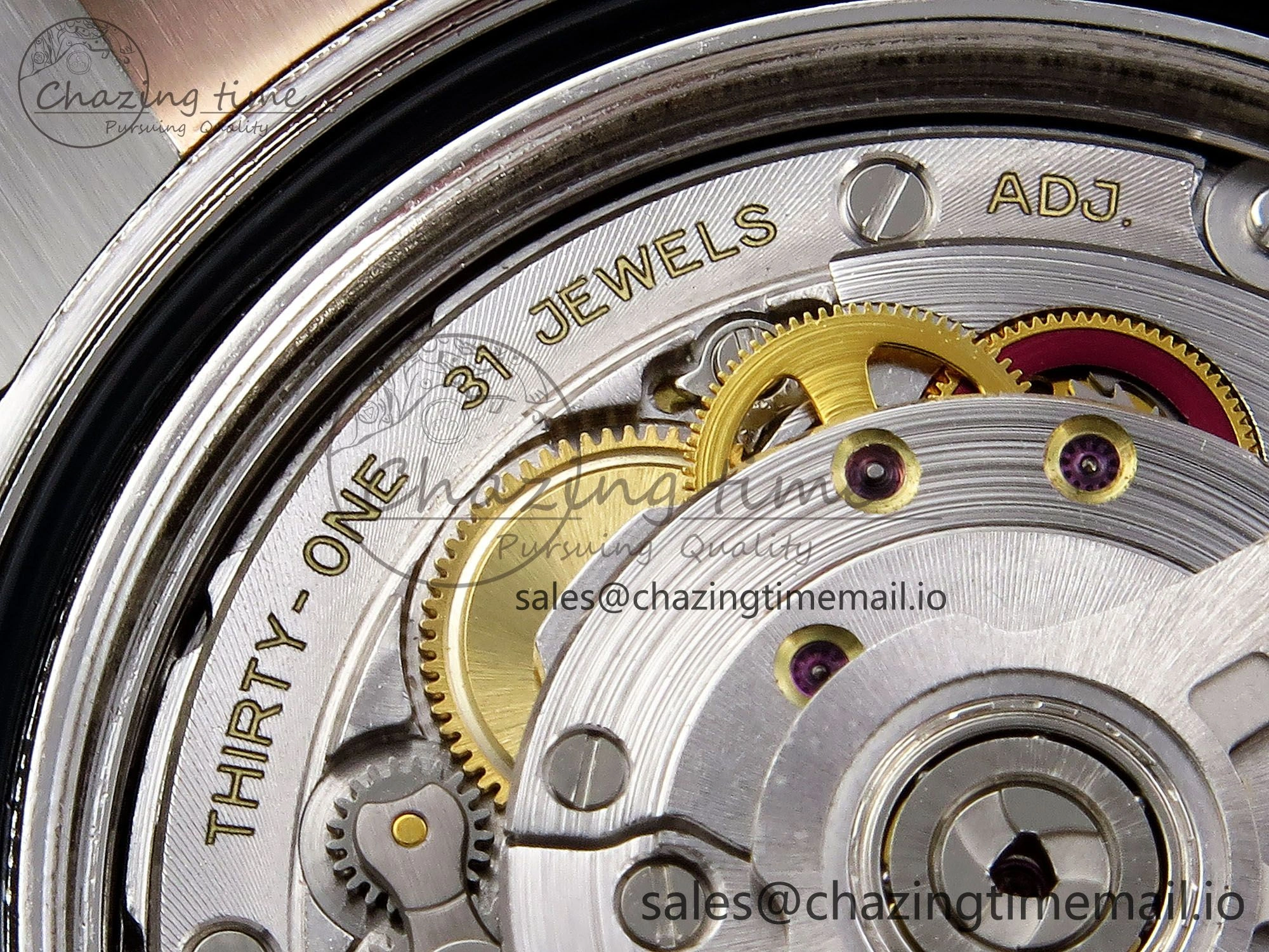 GMT-Master II 126711 CHNR ARF 1:1 Best Edition on Black Dial SS RG Bracelet Super Clone SH3285 CHS (Gain Weight)