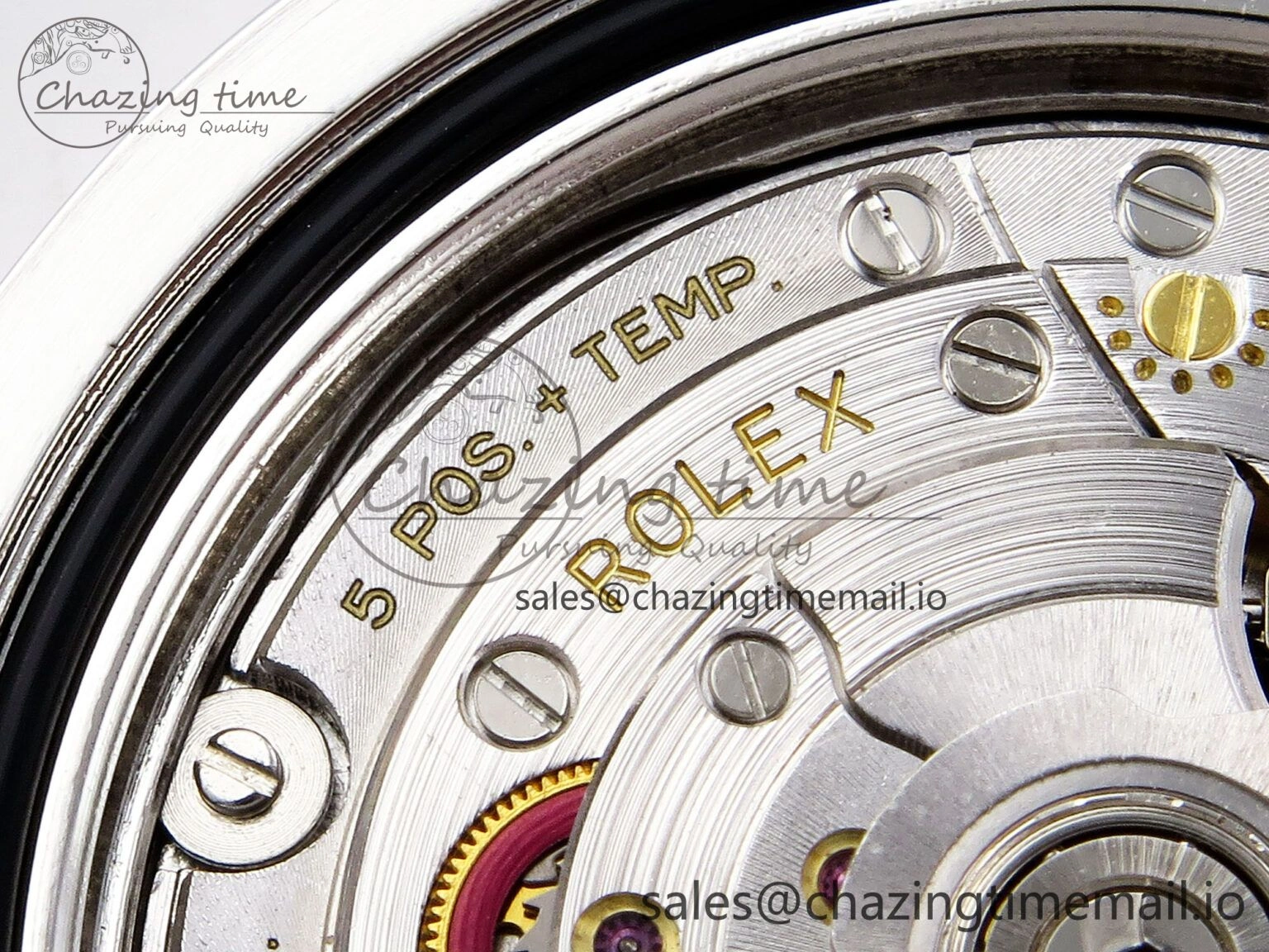 GMT-Master II 126711 CHNR ARF 1:1 Best Edition on Black Dial SS RG Bracelet Super Clone SH3285 CHS (Gain Weight)