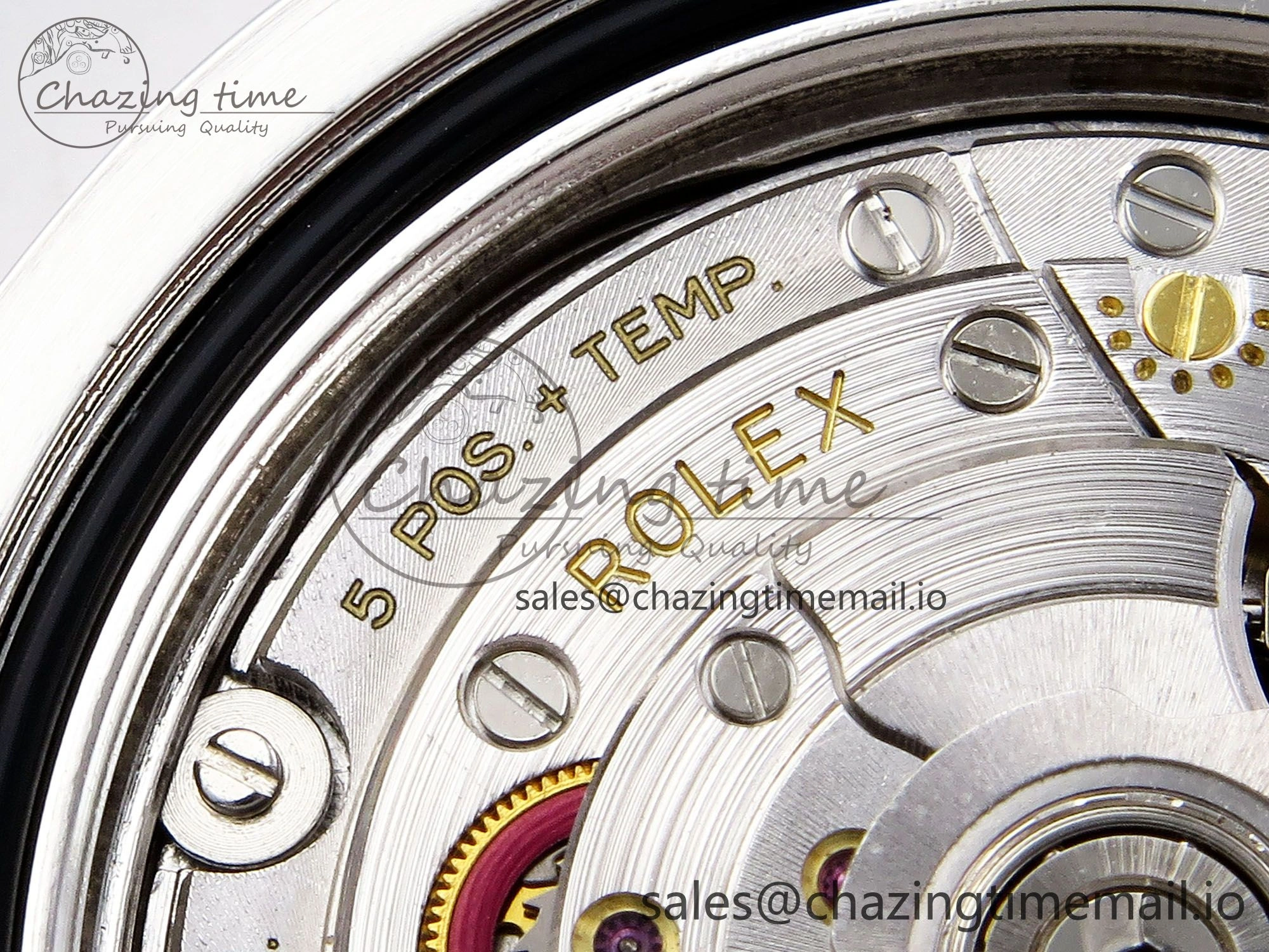 GMT-Master II 126711 CHNR ARF 1:1 Best Edition on Black Dial SS RG Bracelet Super Clone SH3285 CHS (Gain Weight)
