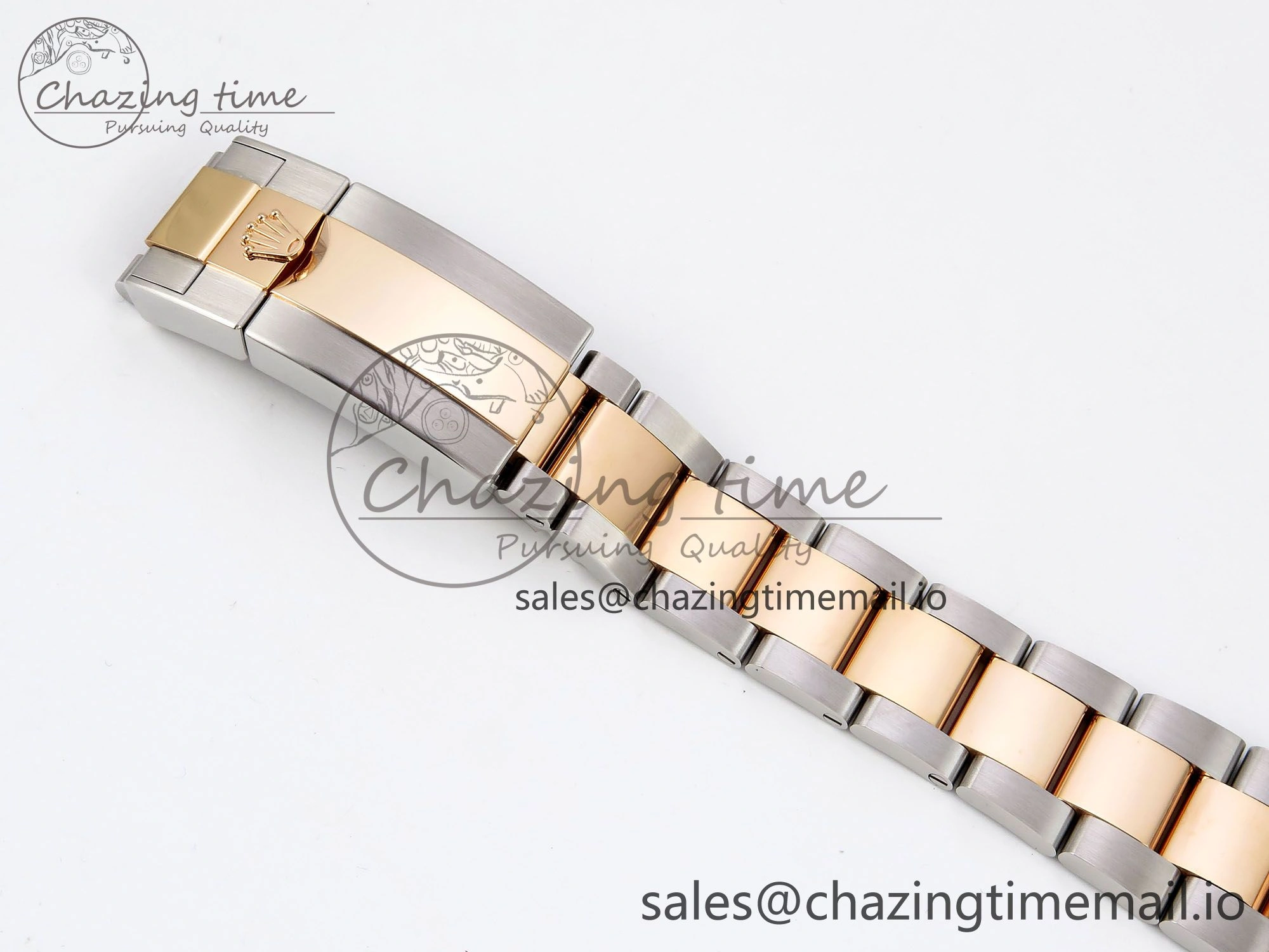GMT-Master II 126711 CHNR ARF 1:1 Best Edition on Black Dial SS RG Bracelet Super Clone SH3285 CHS (Gain Weight)