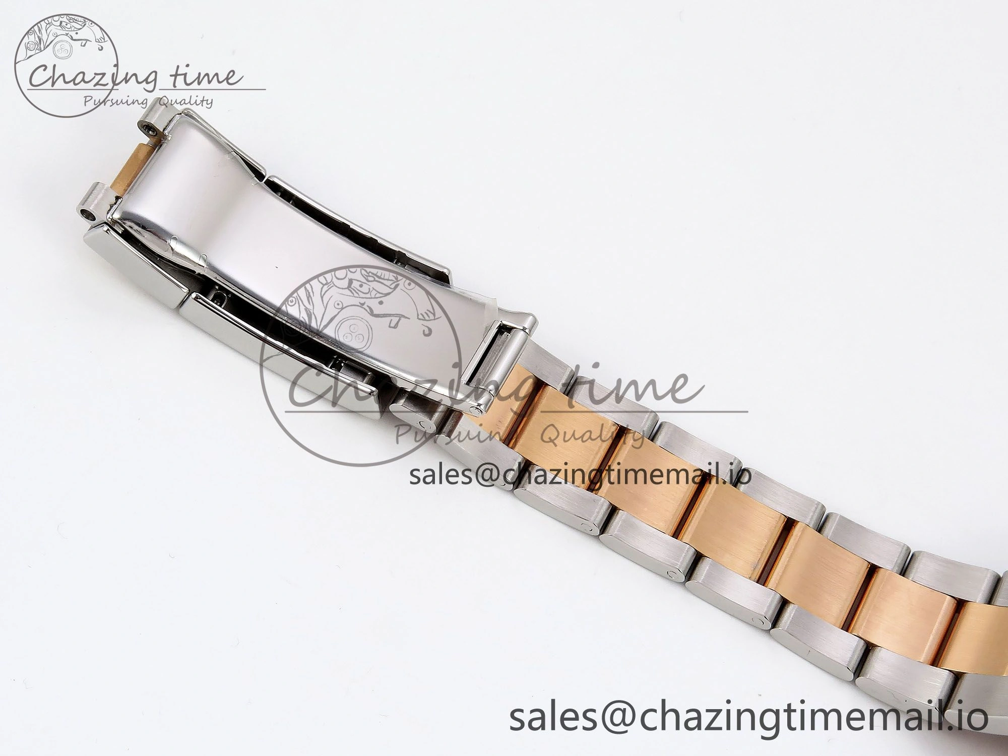 GMT-Master II 126711 CHNR ARF 1:1 Best Edition on Black Dial SS RG Bracelet Super Clone SH3285 CHS (Gain Weight)