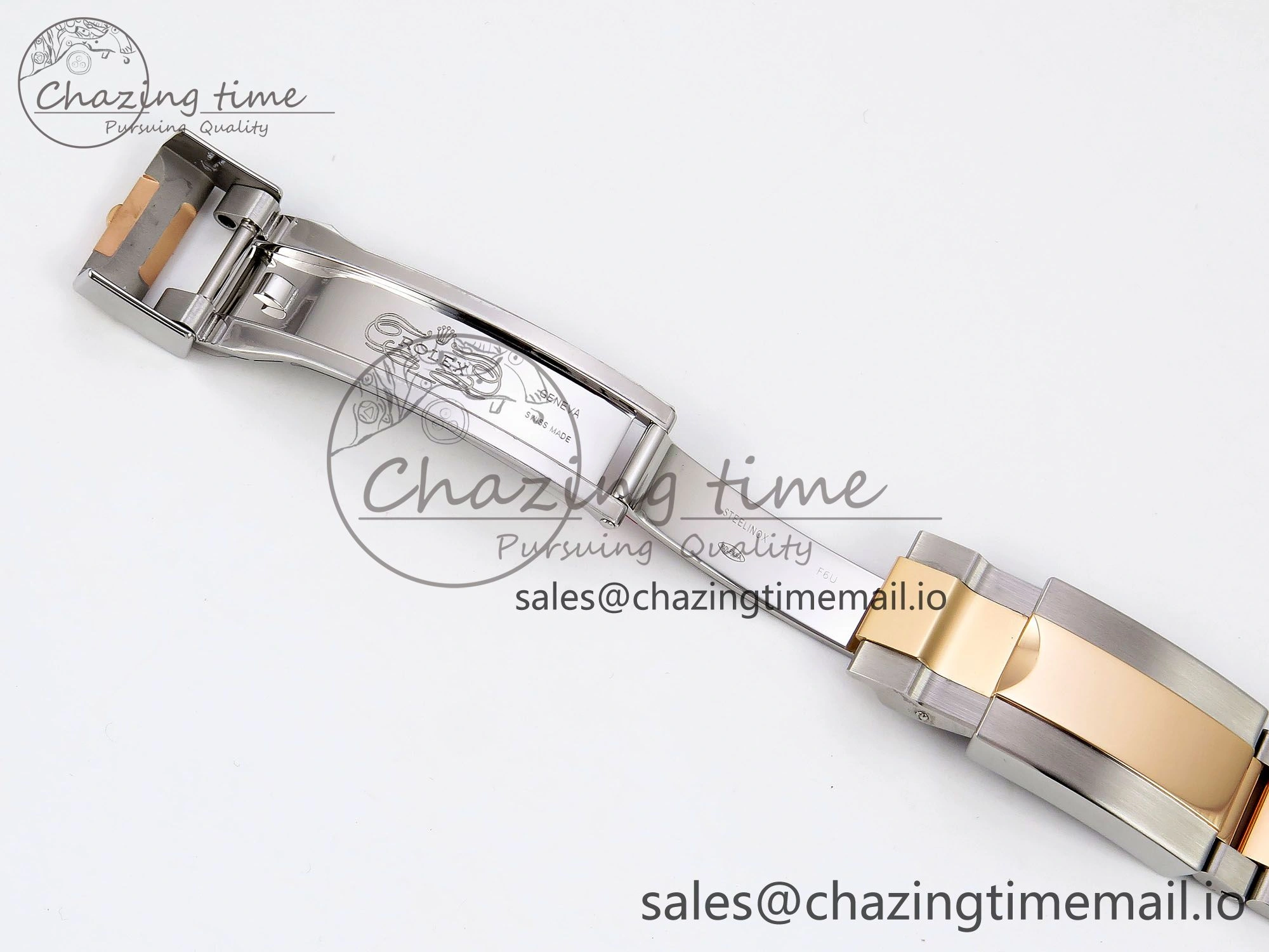 GMT-Master II 126711 CHNR ARF 1:1 Best Edition on Black Dial SS RG Bracelet Super Clone SH3285 CHS (Gain Weight)