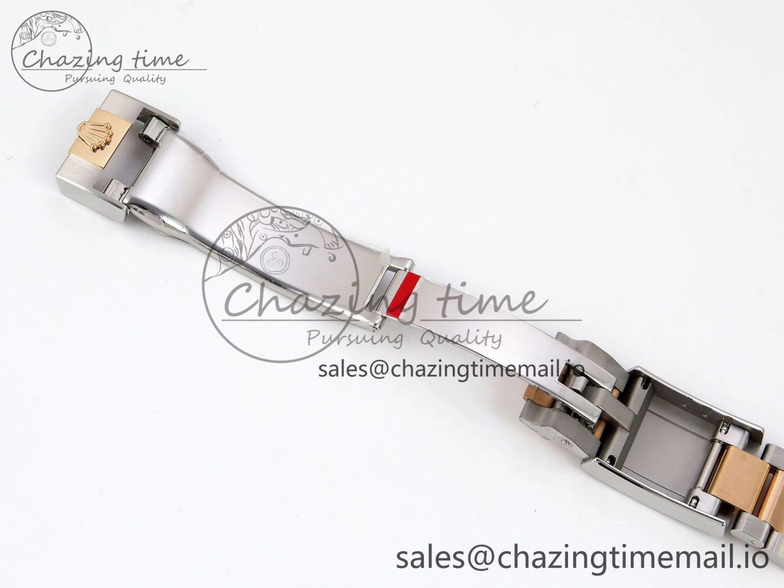 GMT-Master II 126711 CHNR ARF 1:1 Best Edition on Black Dial SS RG Bracelet Super Clone SH3285 CHS (Gain Weight)
