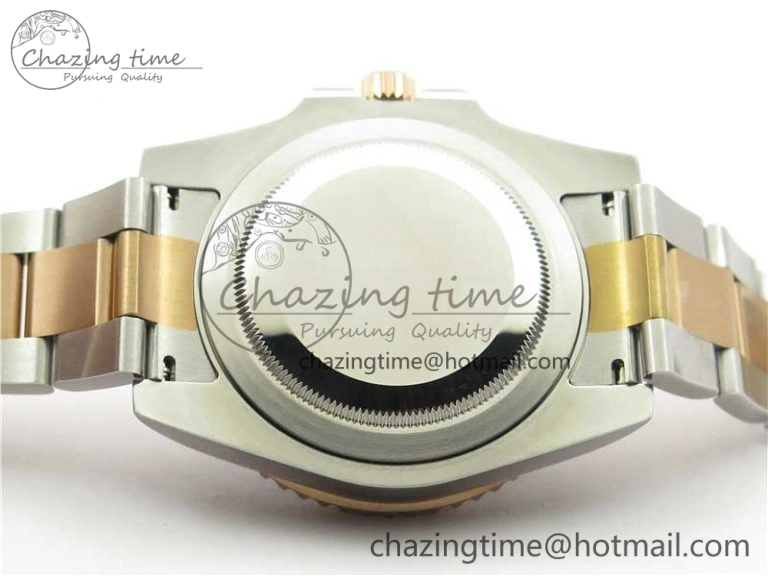 GMT Master II 126711 CHNR Black Brown Ceramic 316L Steel GMF 1:1 Best Edition Black Dial on SS RG Bracelet A3285