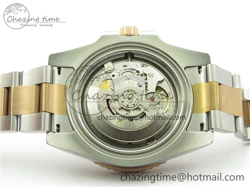 GMT Master II 126711 CHNR Black Brown Ceramic 316L Steel GMF 1:1 Best Edition Black Dial on SS RG Bracelet A3285