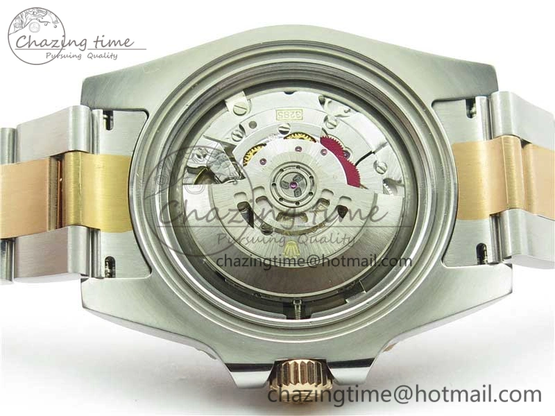 GMT Master II 126711 CHNR Black Brown Ceramic 316L Steel GMF 1:1 Best Edition Black Dial on SS RG Bracelet A3285