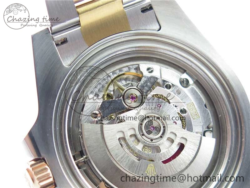 GMT Master II 126711 CHNR Black Brown Ceramic 316L Steel GMF 1:1 Best Edition Black Dial on SS RG Bracelet A3285