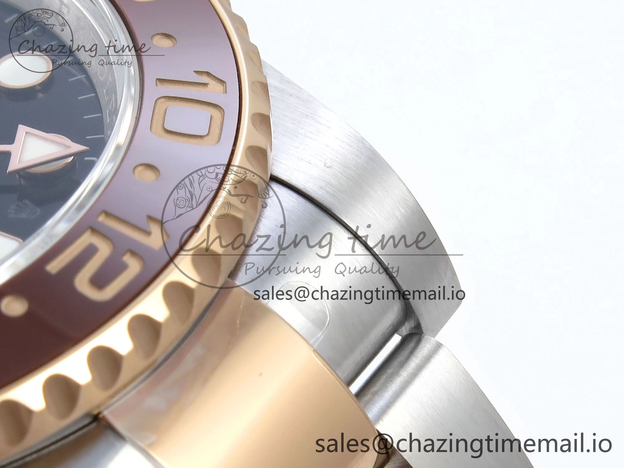GMT-Master II 126711 CHNR Black Brown Ceramic 904L Steel EWE 1:1 Best Edition on Oyster Strap EWE3285 V5