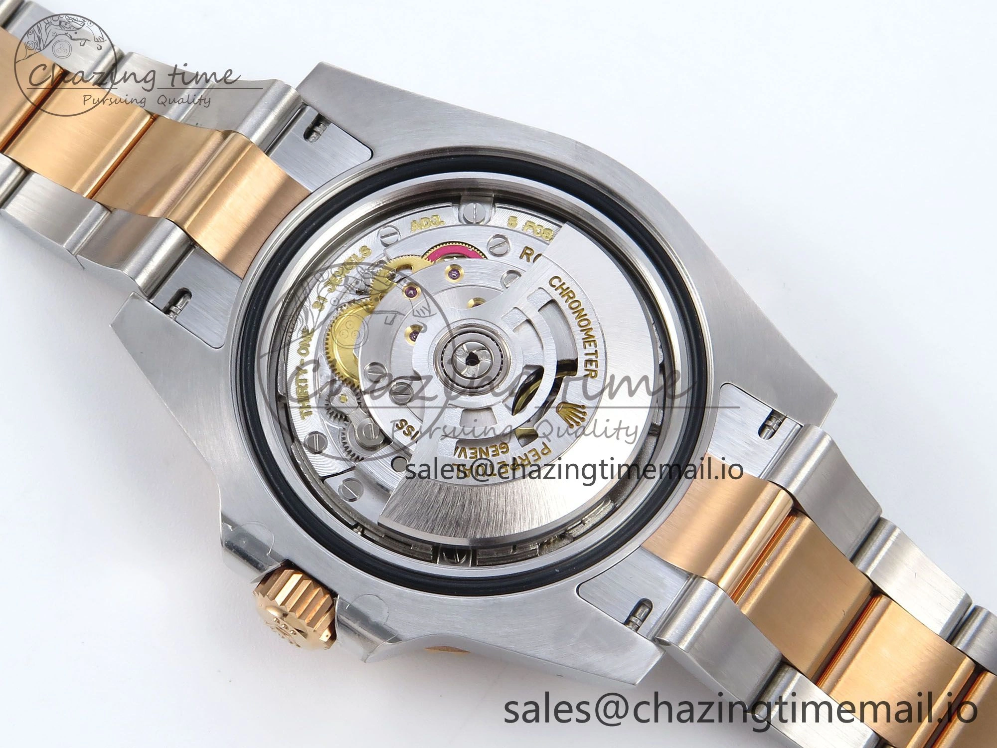 GMT-Master II 126711 CHNR Black Brown Ceramic 904L Steel EWE 1:1 Best Edition on Oyster Strap EWE3285 V5