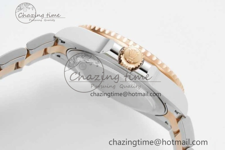 GMT-Master II 126711 CHNR Black Brown Ceramic Clean Factory 1:1 Best Edition on SS RG Bracelet VR3186