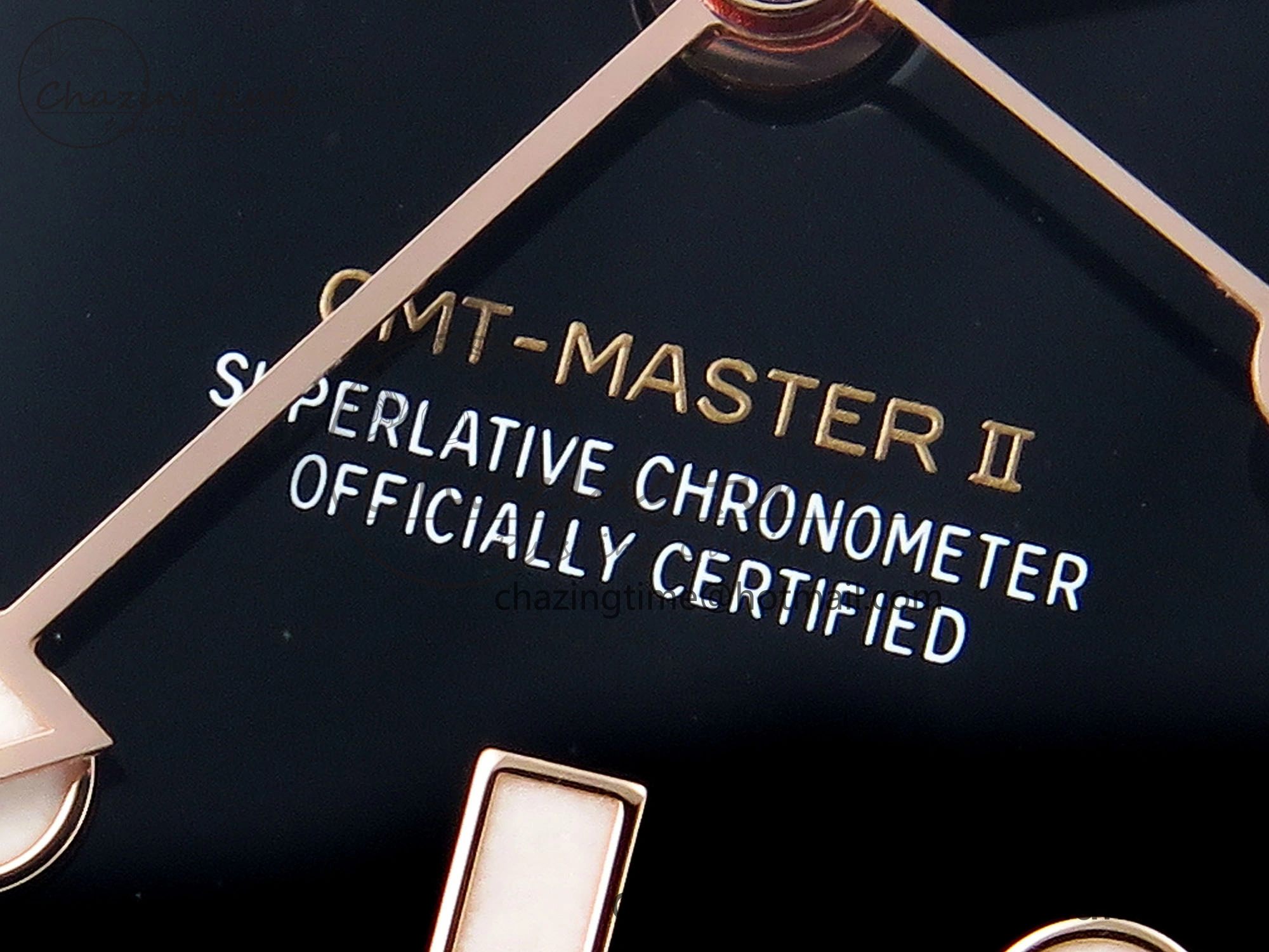 GMT-Master II 126711 CHNR Black Brown Ceramic Clean Factory Best Edition on SS RG Bracelet DD3285 CHS