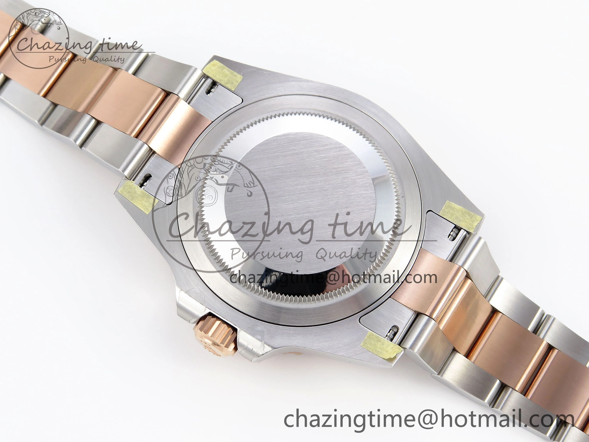 GMT-Master II 126711 CHNR Black Brown Ceramic Clean Factory Best Edition on SS RG Bracelet DD3285 CHS