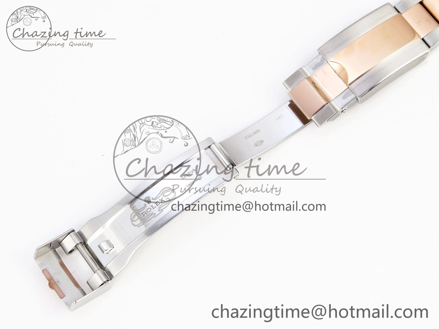 GMT-Master II 126711 CHNR Black Brown Ceramic Clean Factory Best Edition on SS RG Bracelet DD3285 CHS