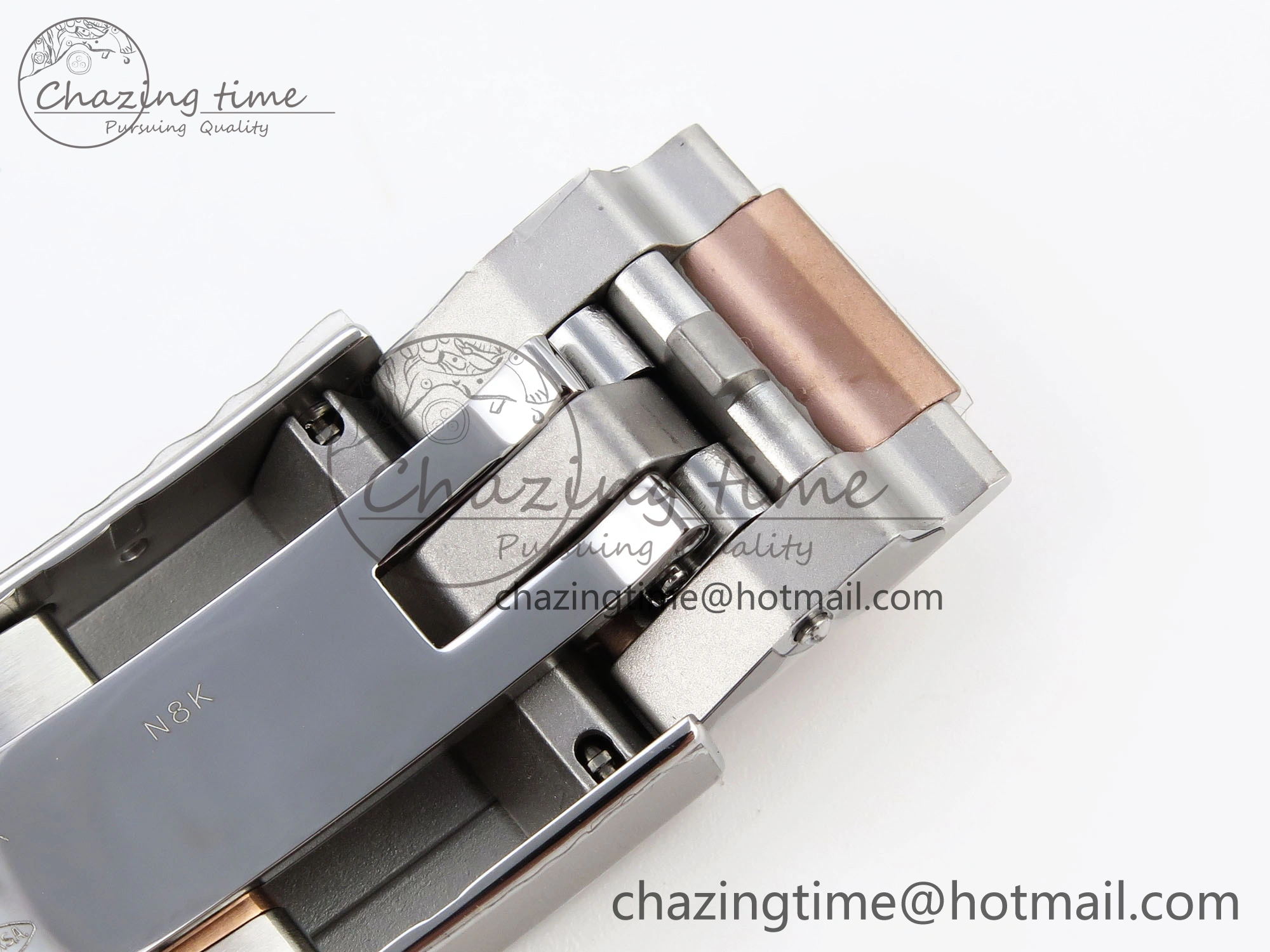 GMT-Master II 126711 CHNR Black Brown Ceramic Clean Factory Best Edition on SS RG Bracelet DD3285 CHS
