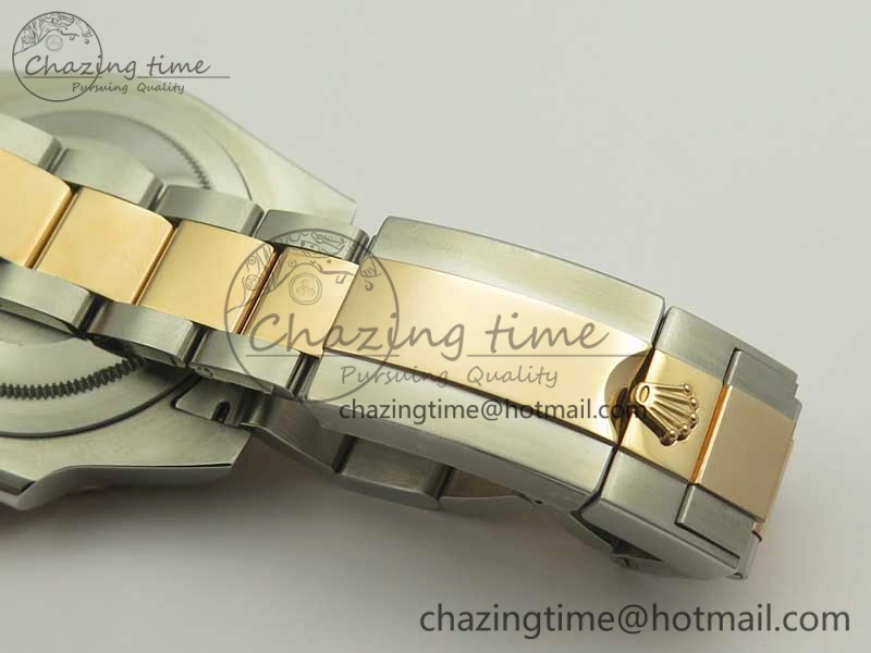 GMT-Master II 126711CHNR Black Brown Ceramic Bezel 904L SS RG GMF Best Edition Black Dial on 904L SS RG Bracelet A2836