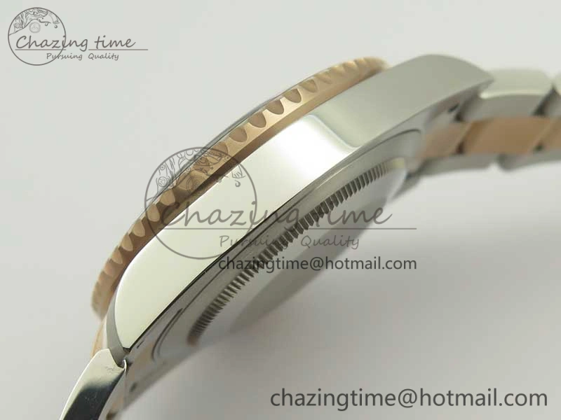 GMT-Master II 126711CHNR Black Brown Ceramic Bezel SS RG BP Best Edition Black Dial on SS RG Bracelet