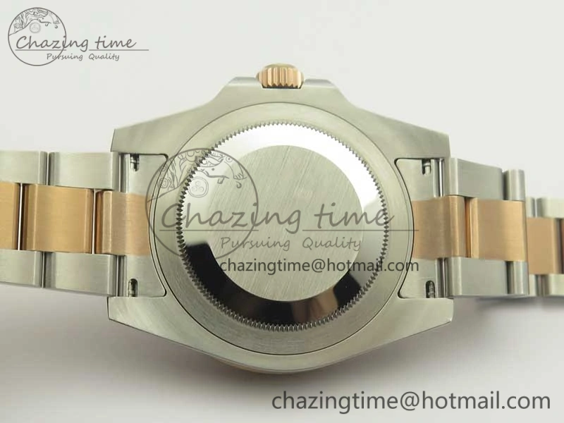 GMT-Master II 126711CHNR Black Brown Ceramic Bezel SS RG BP Best Edition Black Dial on SS RG Bracelet