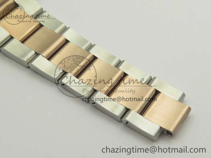 GMT-Master II 126711CHNR Black Brown Ceramic Bezel SS RG BP Best Edition Black Dial on SS RG Bracelet