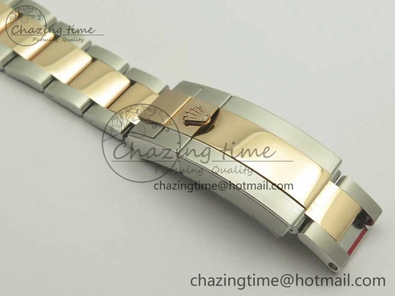 GMT-Master II 126711CHNR Black Brown Ceramic Bezel SS RG BP Best Edition Black Dial on SS RG Bracelet